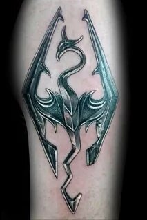 #Skyrim #dragonborn #FusRoDah #Bethesda Skyrim tattoo, Tatto