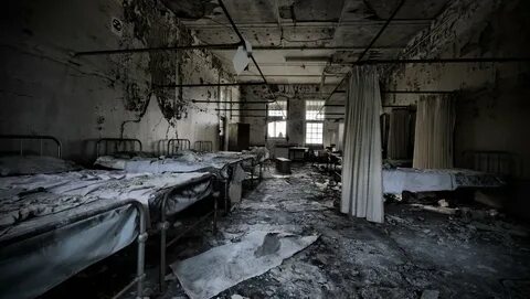 Заброшенная психиатрическая больница в городе Парма... NeFak