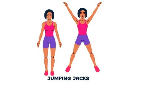 Quante calorie si bruciano praticando il Jumping jacks? 