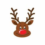 Rudolph Svg Dxf Png Esp Jpg Files Instant Download reindeer 