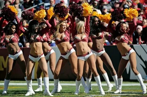 More related washington redskins sideline cheerleaders.