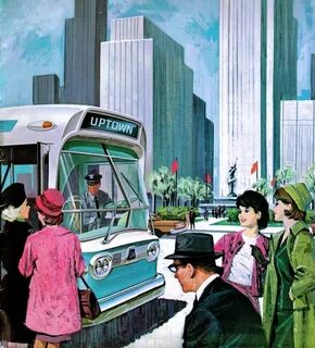 expo 67 lounge Vintage illustration, Bus art, Vintage art