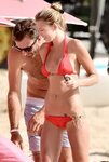 Just FAB Celebs: Paulina Gretzky - Red Bikini
