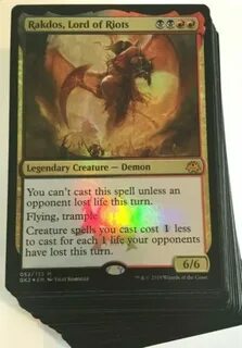 lovebraj.com ***Custom Commander Deck*** Rakdos EDH Mtg Magi