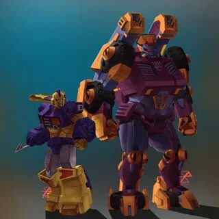 Transformers - Impactor and Strika (Commission) by synth-bra