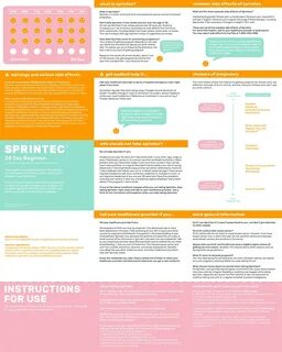 redesign package design birth control information design color pamphlet pri...