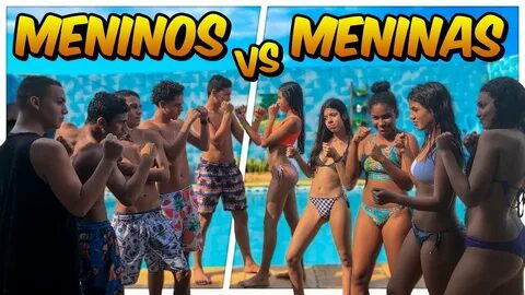 DESAFIO DO PAUSE NA PISCINA !!! *MENINOSvsMENINAS* " BEM MEN