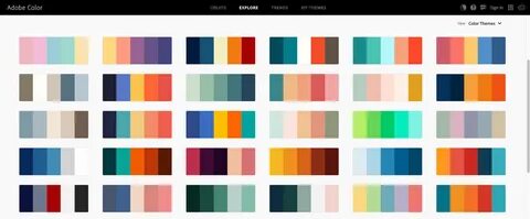 evelynebigg: Adobe Color Palette From Image