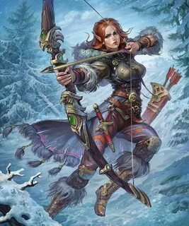 Pin by Bianca Vrinceanu on Arqueria Fantasy female warrior, 