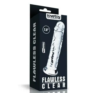 Фаллоимитатор Flawless Clear Dildo 7' (LV310015) - купить в 
