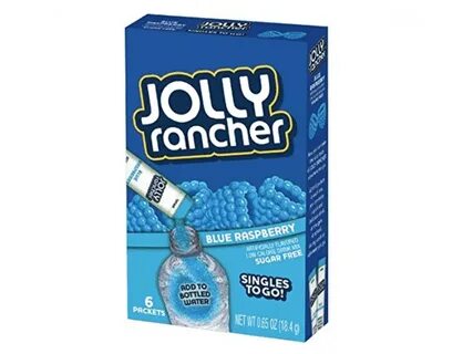 Jolly Rancher Blue Raspberry Singles To Go Sugar Free (Box o