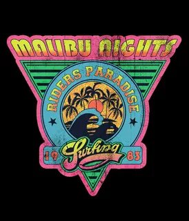 Bedrucktes Herren T-Shirt Malibu Nights FlagshipStore Hambur
