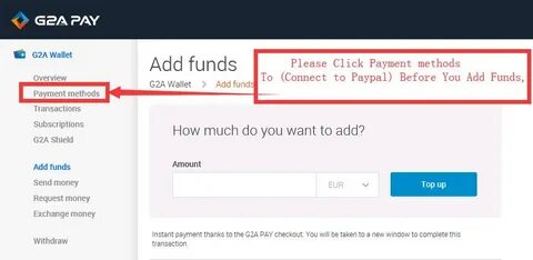 How To Use G2A PAY Or Paypal Top up To G2A Pay When Checkout