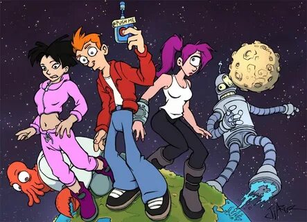 Futurama Futurama, Fan art, Art