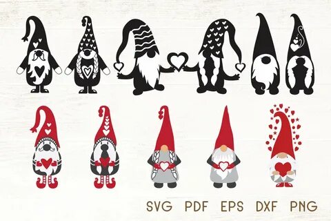 Valentines Gnome With Love Letter SVG File - Download Free F