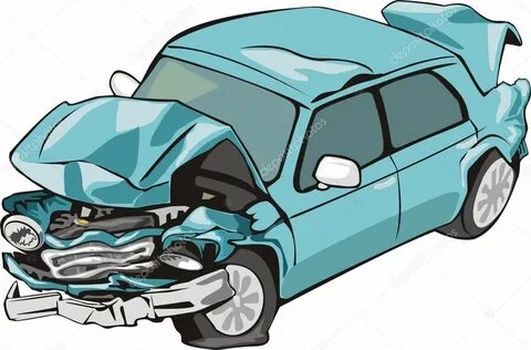 Crashed car Stock Vector Image by © kokandr #38244951