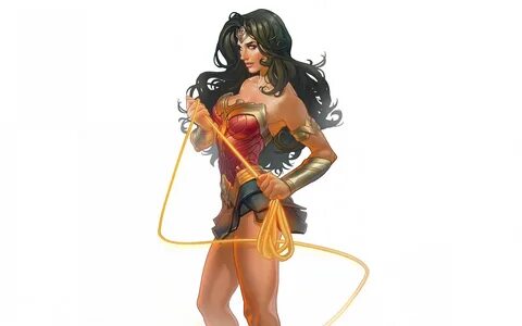 Скачать обои Девушка, Girl, Wonder Woman, Супергерой, Beauti