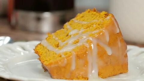 Pumpkin Pound Cake with Buttermilk Glaze Pumpkin pound cake,