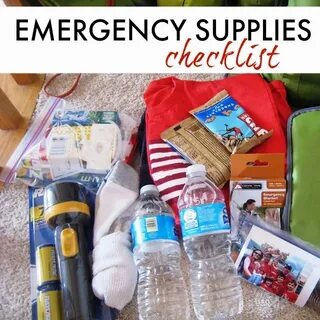 Emergency Supplies Checklist - Life As Mom Emergency bag, Em