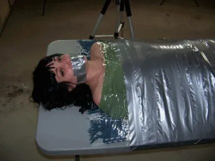 Bound In The Midwest - Alexia Ellis Duct Tape Mummification 