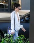 Kendall Jenner Walked Around Hollywood Braless But Was Still