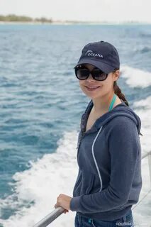 Miranda Cosgrove Swiming With Dolphins in Bahamas, March 201