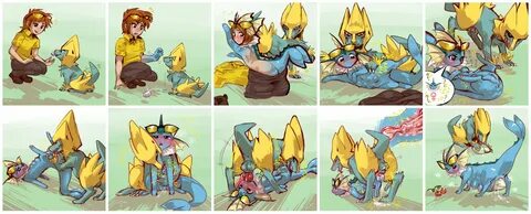 Bailey Weatherly 🔞 on Twitter: "NSFW Vaporeon TF/TG x Manectric https://t.co/oWW