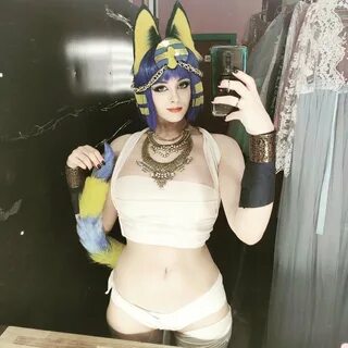 self Ankha cosplay backstage! Love it? : Cosplay - Web Manga