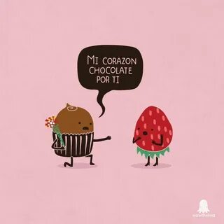 Corazon chocolate Happy drawing, Funny puns, Cute puns