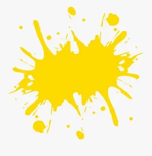 Splash Png Image With - Paint Splatter Single Line , Free Tr