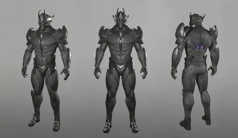 George Vostrikov - sci-fi armor