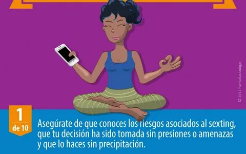 Decálogo para prevenir los riesgos del sexting con motivo de