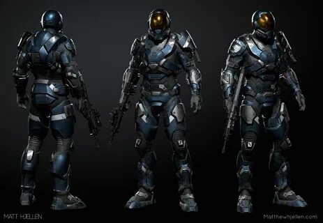 Space Marine, Matthew Hjellen Armor concept, Space marine, F