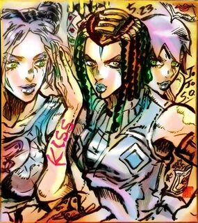 Kohei Ashiya drew Hermes and co to celebrate Kiss Day in Jap