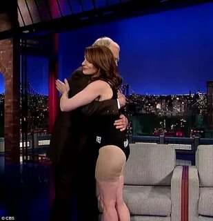 Tina Fey strips in honour of David Letterman's impending ret