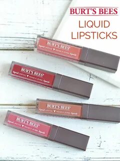 NEW Burt's Bees Liquid Lipsticks Review and Swatches Liquid 