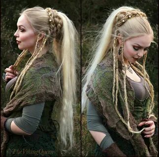 Viking Braided Hairstyle Hair styles, Viking hair, Long hair