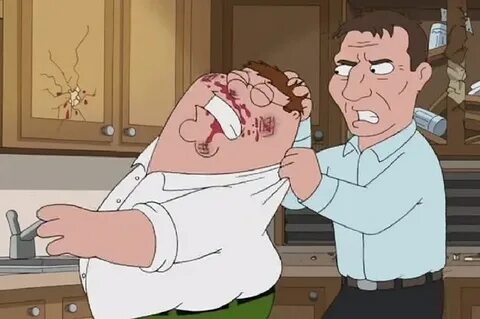 Watch Peter Griffin Take On Liam Neeson In An Epic Battle On