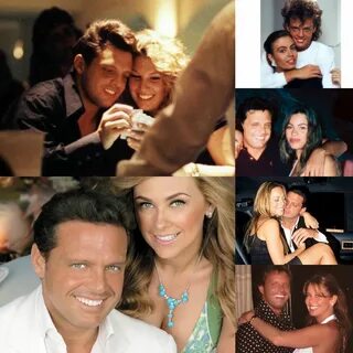 Luis Miguel and his ex-girlfriends Daisy Fuentes Sasha Sofia Vergara.