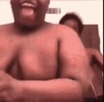 Fat Boy Pouring Milk While Dancing GIF - Fat Boy Pouring Mil