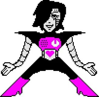 Mettaton Ex Colored Sprite - Floss Papers