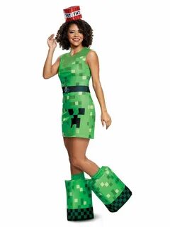 Minecraft Creeper Halloween Costume The Creeper Costume for 