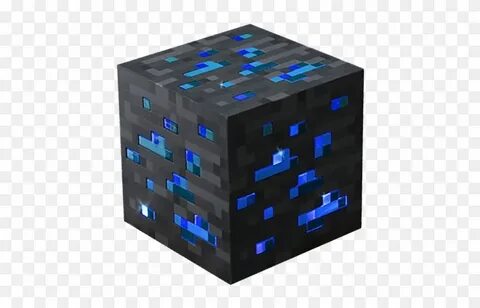 Download Light-up Diamond Ore - Minecraft Cube Clipart Png D