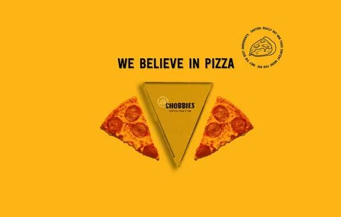 CHOBBIES stuffed pizza & fun on Behance