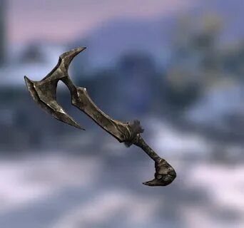 Orcish War Axe (Blades) Elder Scrolls Fandom