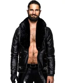 WWE Seth Rollins Leather Jacket Men's Black Leather Jacket 4