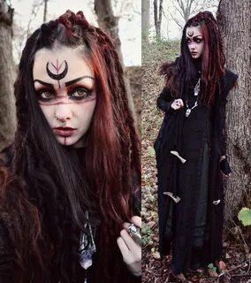 Mara (@psychara) Witch makeup, Halloween makeup witch, Pagan