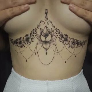 Tattoos under boob