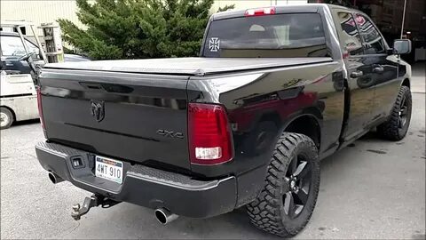 2014 Dodge Ram 1500 5.7 Hemi MBRP Catback Exhaust - YouTube