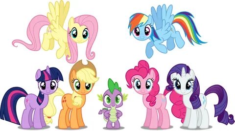 Library of mlp mane 6 png library stock png files ► ► ► Clip